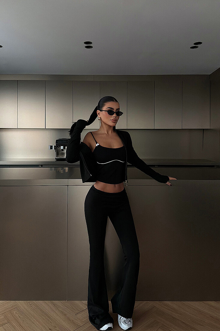 Siyah 6'lı Yoga Set (1)