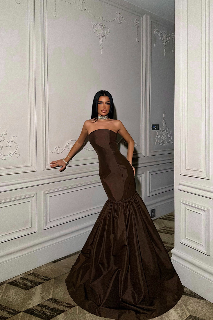 Acı Kahve Borgena Abiye ATE-4420 - EYYO