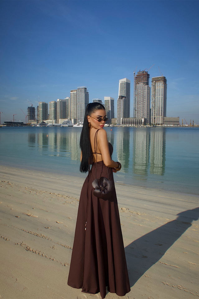 Kahve Havenna Elbise ATE-4839 - 4