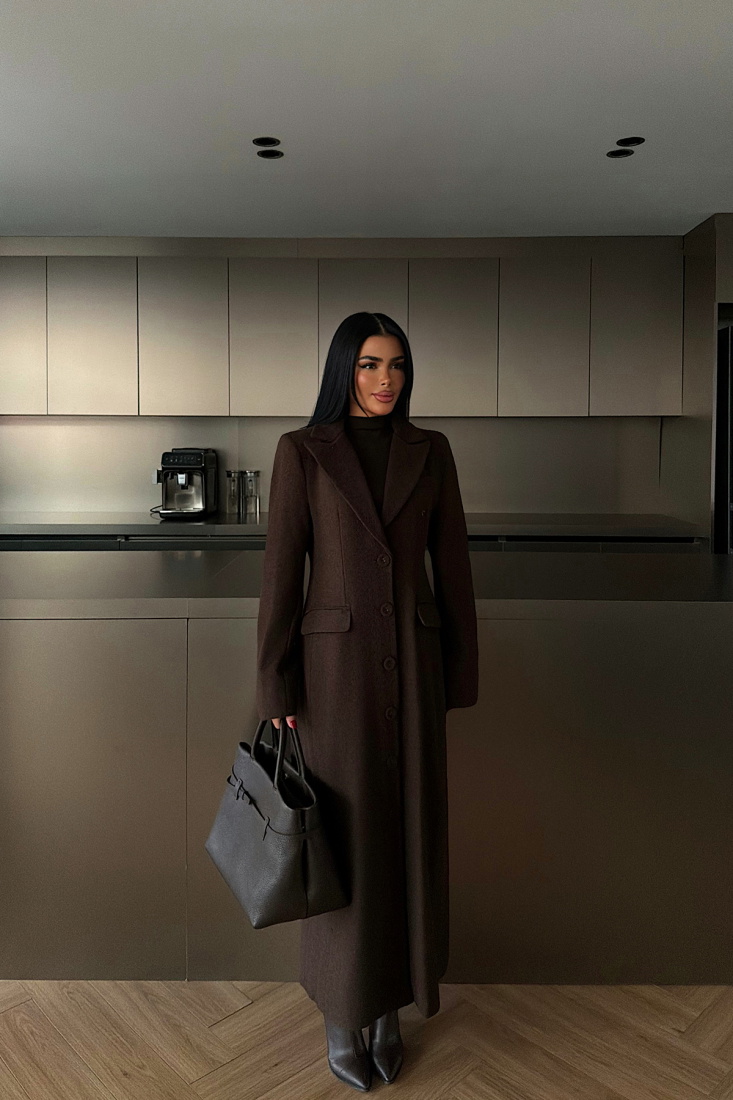 Acı Kahve Pernille kaban ATE-4447 - EYYO