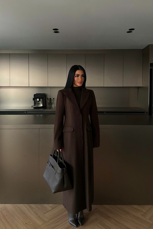 Acı Kahve Pernille kaban ATE-4447 - 1