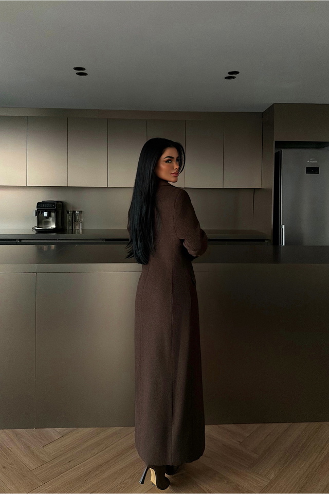 Acı Kahve Pernille kaban ATE-4447 - 4