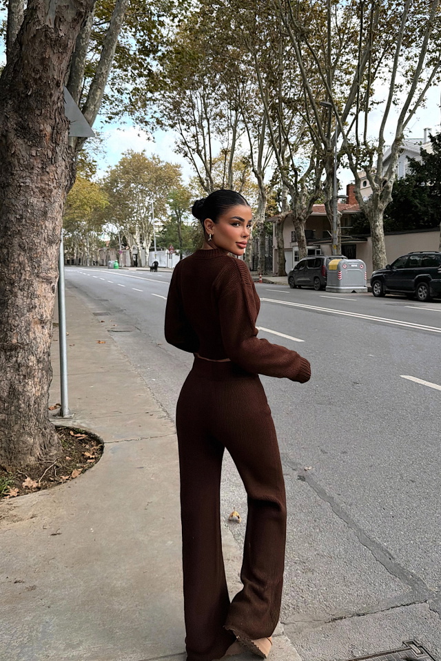 Acı Kahve Zaria Triko Takım ATE-3978 - 5