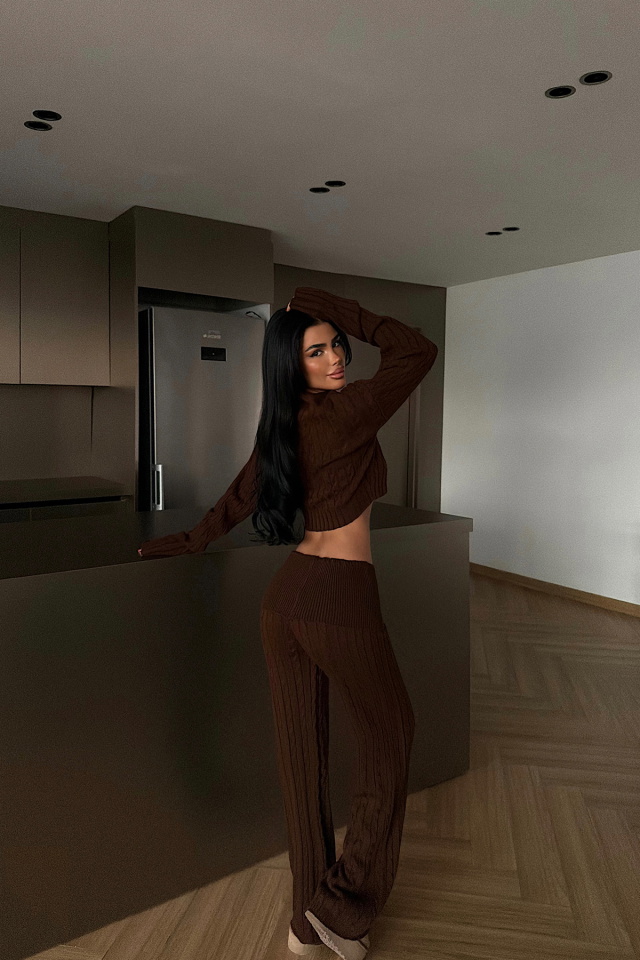 Acı Kahve Isobel Triko Takım ATE-4504 - 4