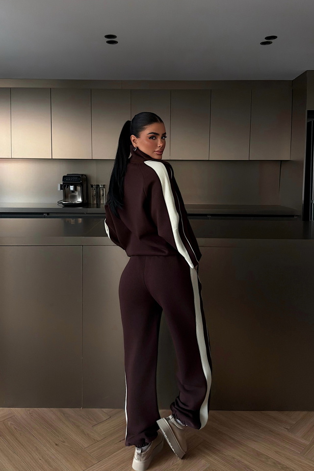 Acı Kahve Gionna Eşofman Takımı ATE-4352 - 4