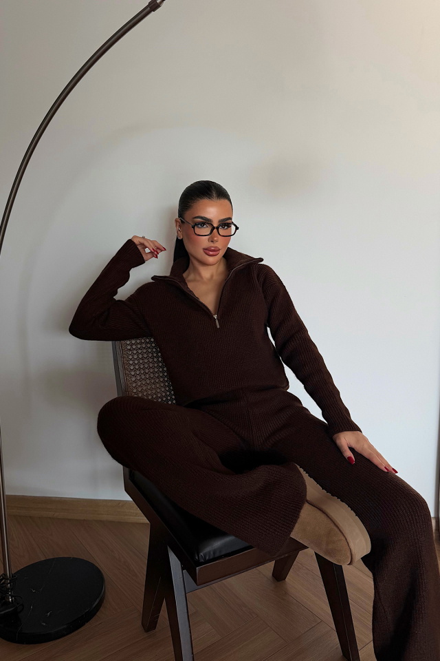 Acı Kahve Nalani Triko Takım ATE-4269 - 2