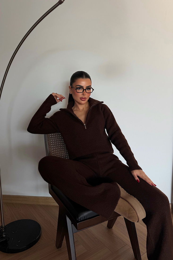 Acı Kahve Nalani Triko Takım ATE-4269 - EYYO