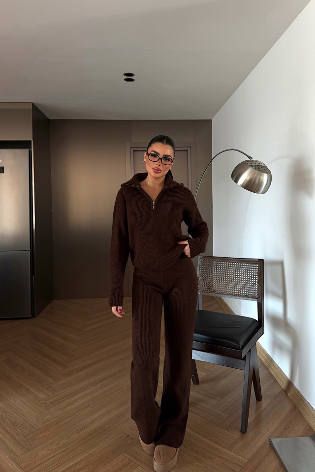 Acı Kahve Nalani Triko Takım ATE-4269 