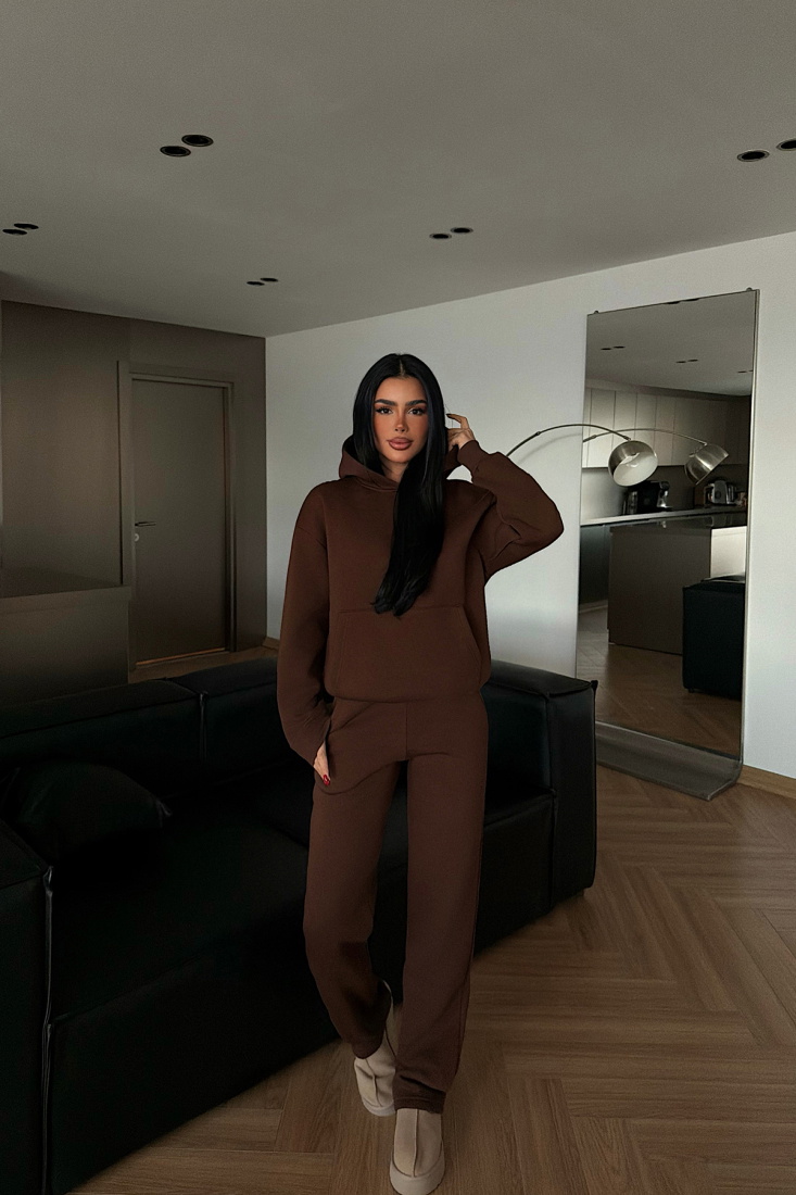 Acı Kahve Vanilly Eşofman Takımı ATE-4391 - EYYO