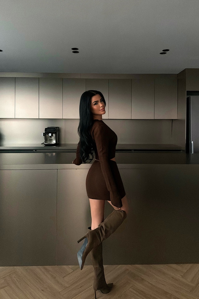 Acı Kahve İlue Triko Takım ATE-4368 - 4