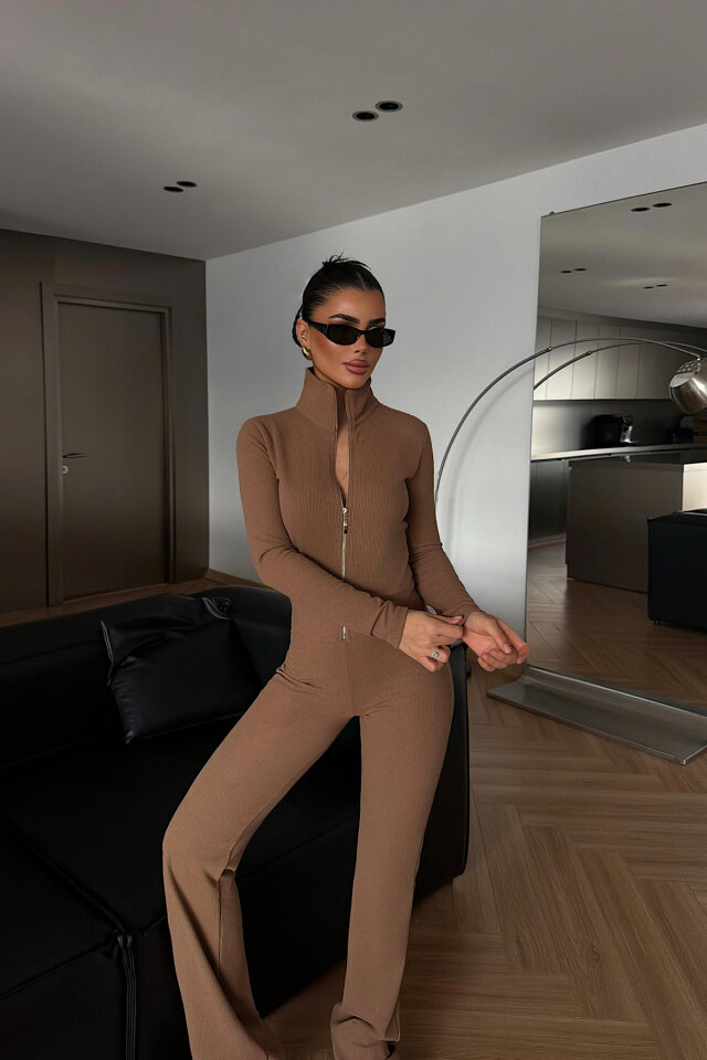 Açık Kahve Grisa takım ATE-4185 - 2