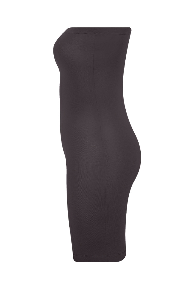 Anthracite Color Basic Mini Dress ATE231 - 5