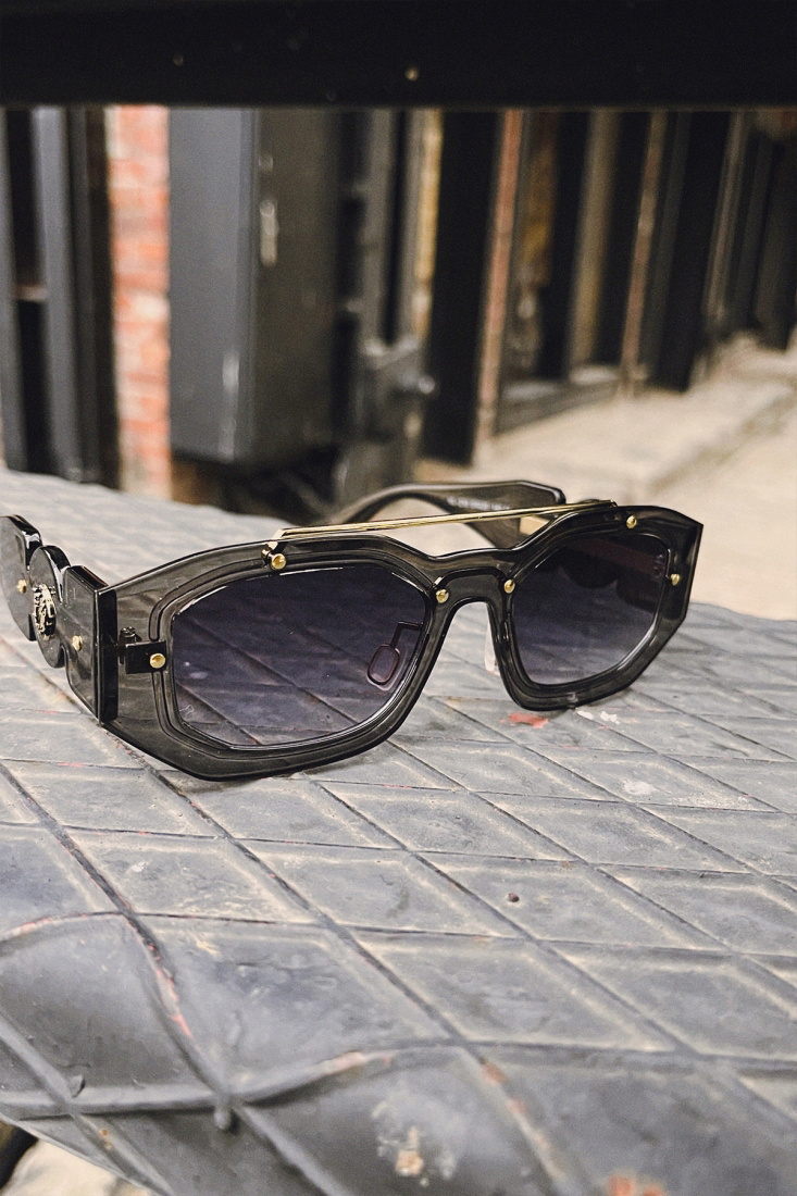 Antrasit İnce Çerçeveli Gözlük ATE4637 - EYYO