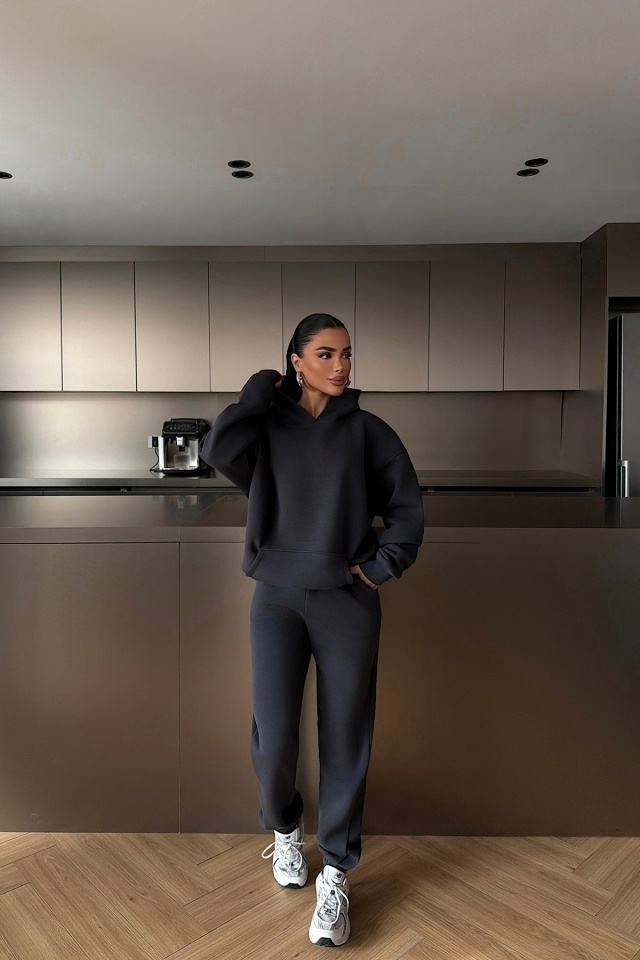 Antrasit Annie Eşofman Takımı ATE-4655 