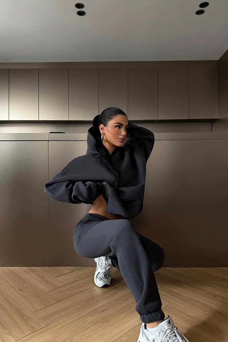 Antrasit Annie Eşofman Takımı ATE-4655 - EYYO