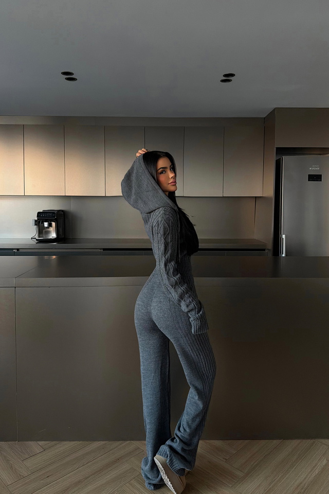 Antrasit Ruvina Triko Takım ATE-4506 - 4