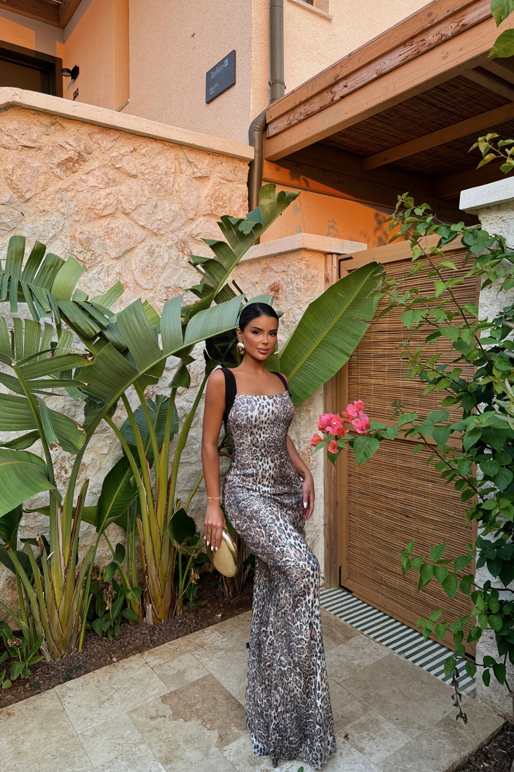 Filomena Pul Payetli Elbise ATE-1268 - EYYO