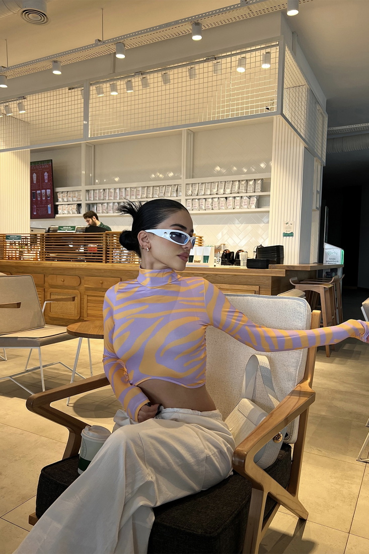 Batik Desen Crop Top ATE4003 - EYYO