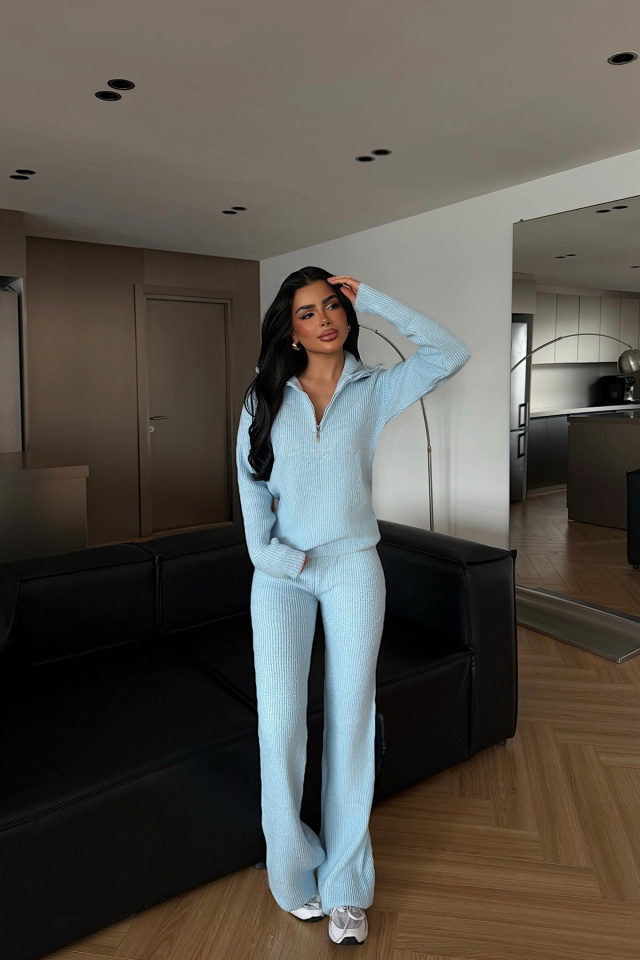 Bebe Mavisi Nalani Triko Takım ATE-4267 - 3