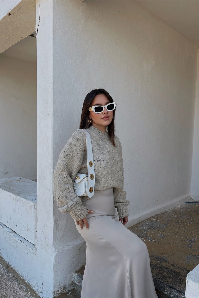 Beige Sweater ATE2037 - 2