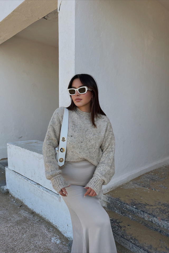 Beige Sweater ATE2037 - 1