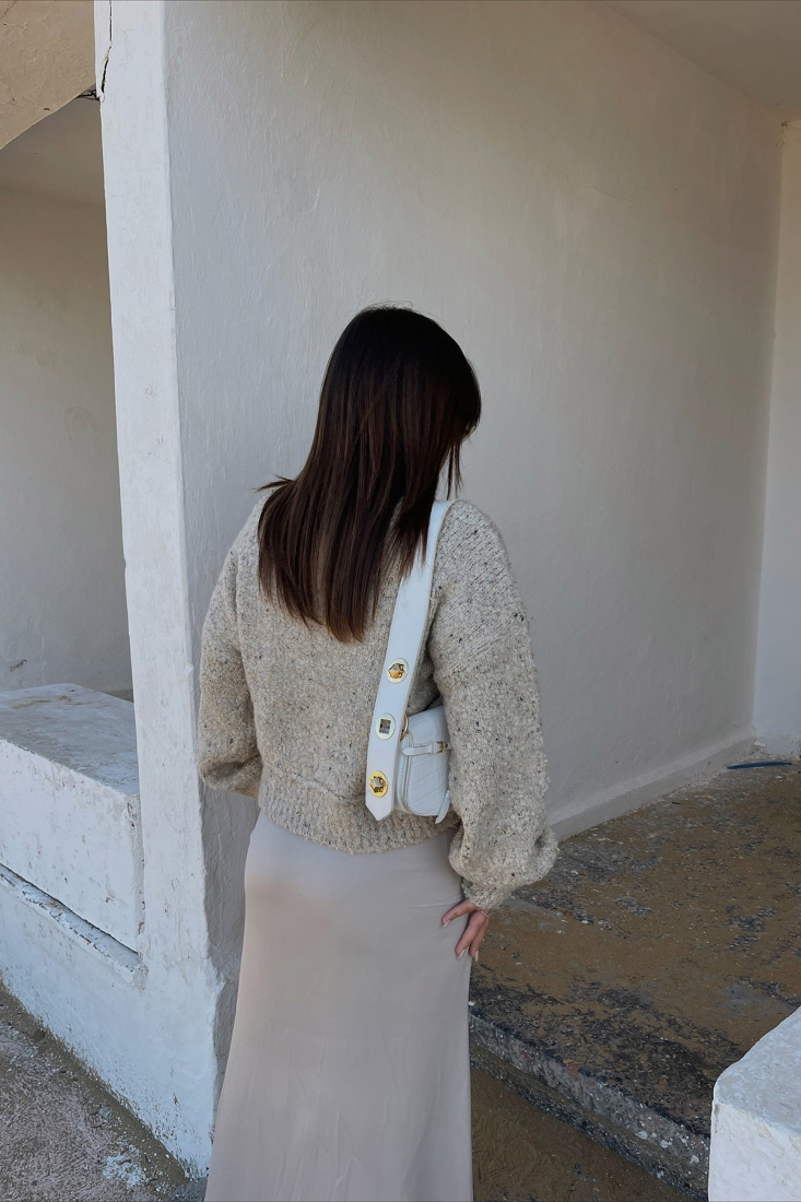 Beige Sweater ATE2037 - THE END CAKE