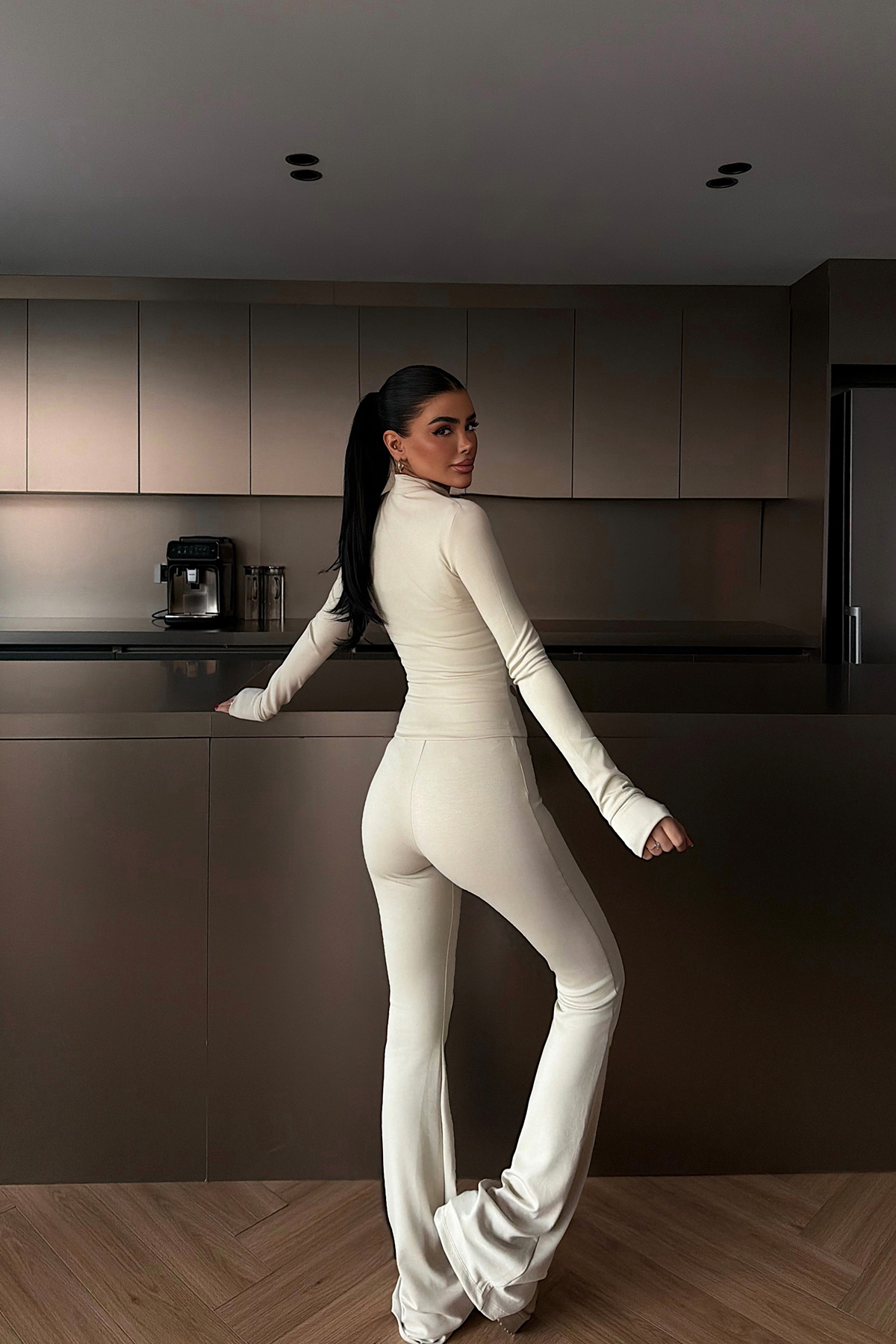 Bej 6'lı Yoga Set - 5