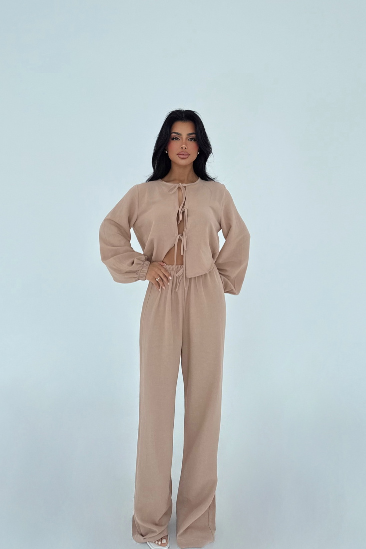 Bej Marlo Keten Takım ATE-2794 - EYYO