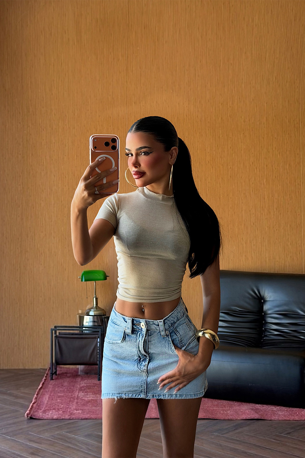 Bej Ovini Crop Top - 2