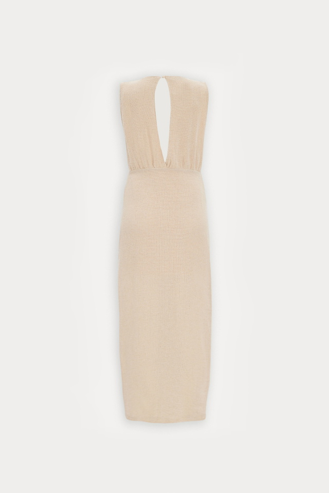 Bej Himari Elbise ATE-1650 - 5