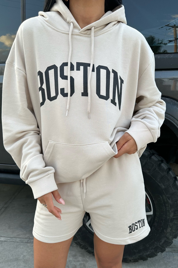 Bej Şortlu Takım ATE8317 - EYYO