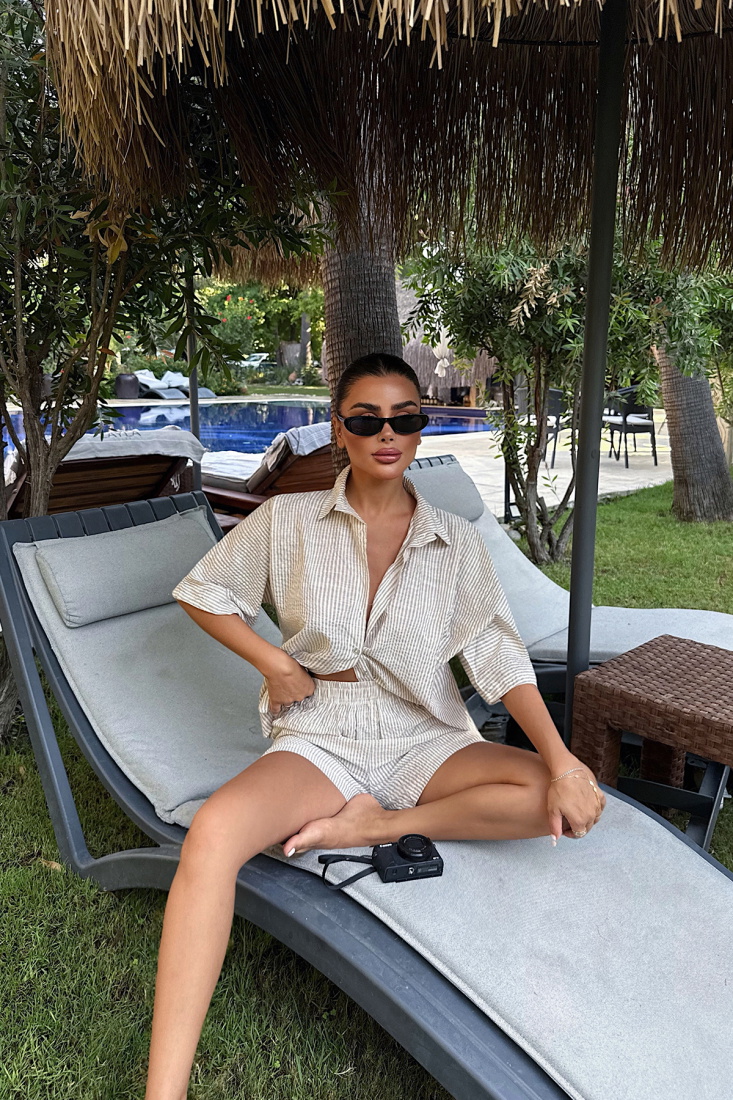 Bej Pamela Takım ATE-3327 - EYYO