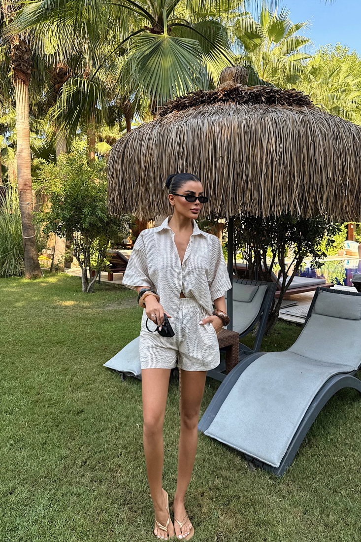 Bej Pamela Takım ATE-3327 - EYYO