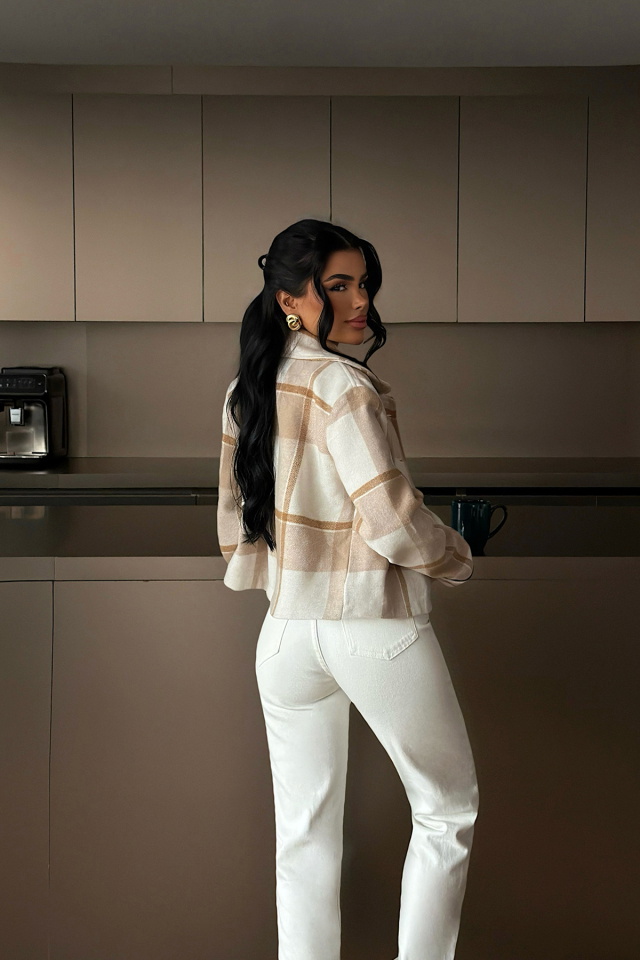 Bej Wolford Ceket ATE-4250 - 4