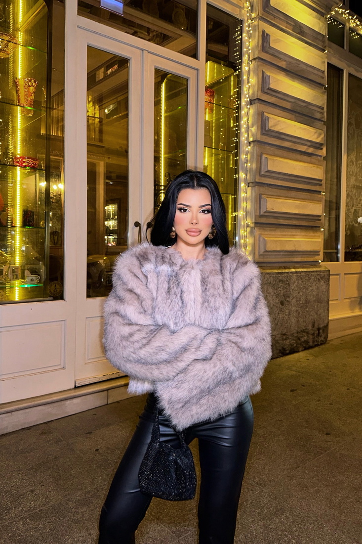 Pudra Kısa Kürk ATE-0453 - EYYO