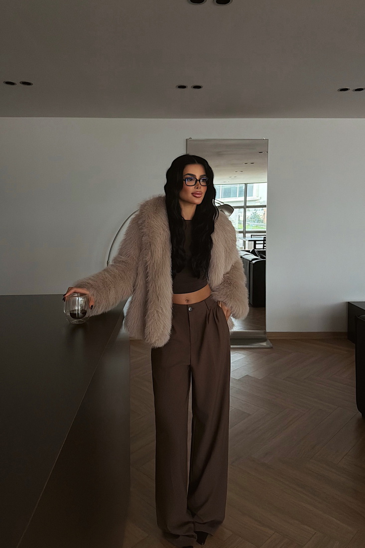 Bej Rufina Kürk ATE-4012 - EYYO