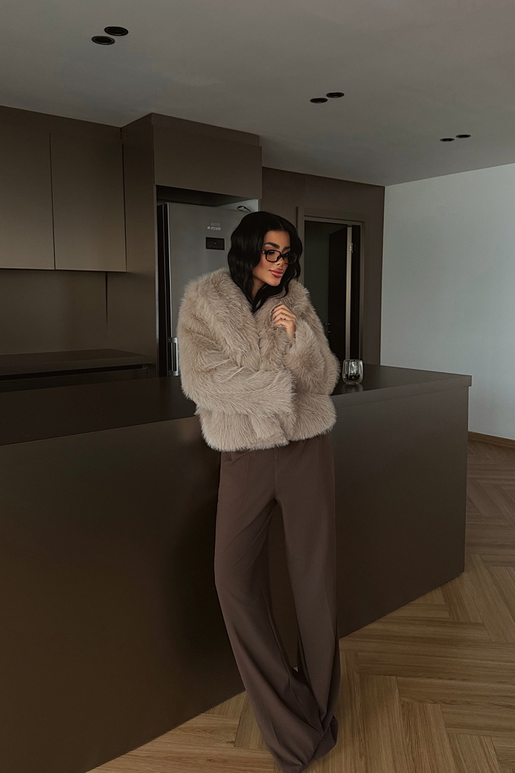 Bej Rufina Kürk ATE-4012 - EYYO