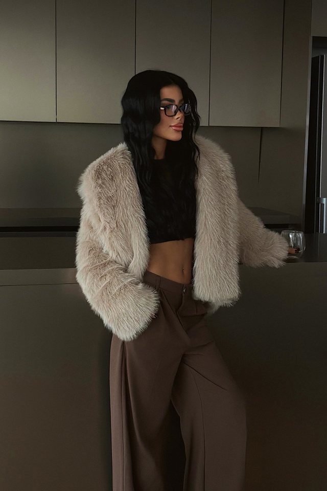 Bej Rufina Kürk ATE-4012 - 3