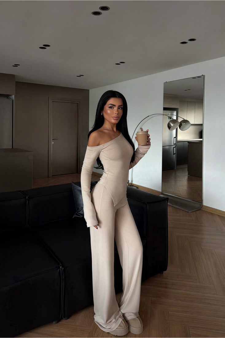 Bej Kendrick Takım ATE-4025 - EYYO