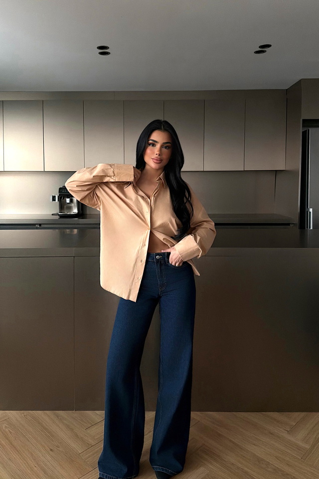 Bej Ambrosia Gömlek ATE-2091 - 3