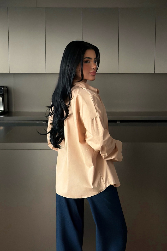 Bej Ambrosia Gömlek ATE-2091 - 4