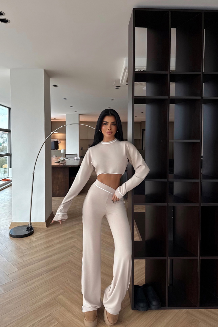 Bej Lorisy Takım ATE-3687 - EYYO