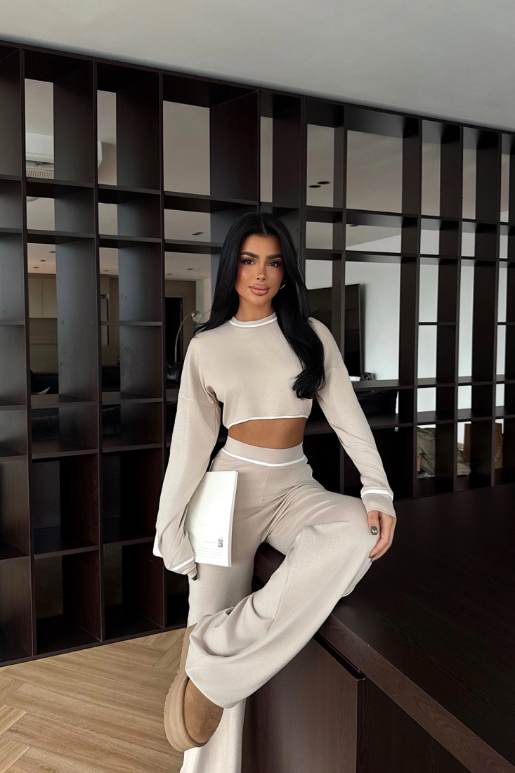 Bej Lorisy Takım ATE-3687 - EYYO