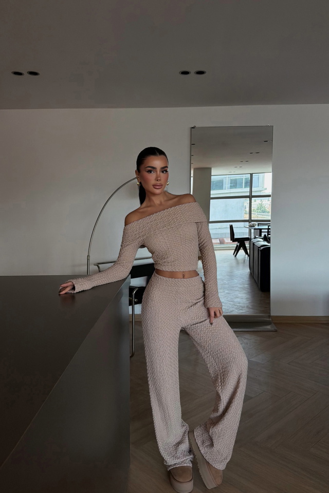 Bej Laveau Takım ATE-3734 