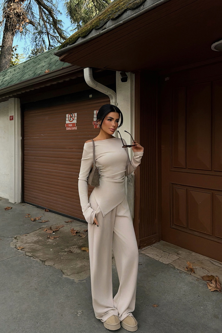 Bej Borelli Takım ATE-3744 - EYYO