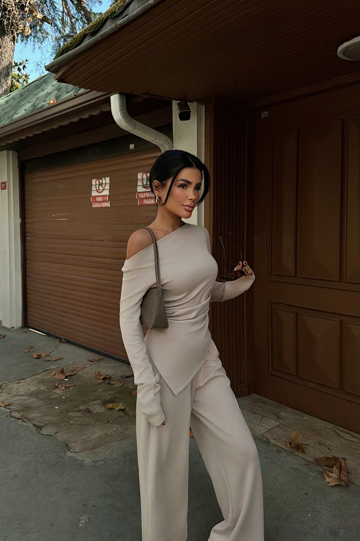 Bej Borelli Takım ATE-3744 - EYYO