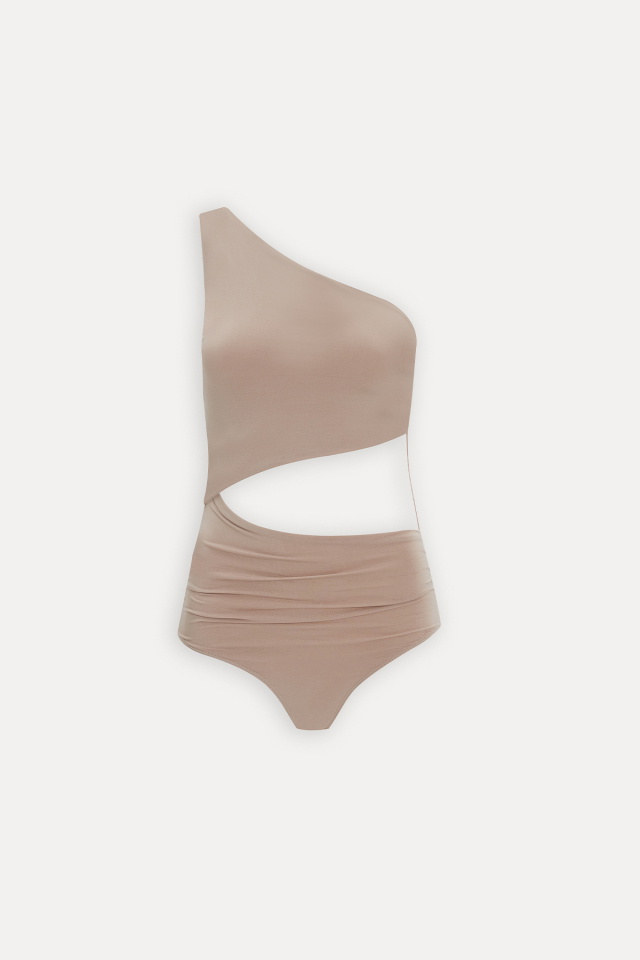 Bej Pencere Detay Bodysuit ATE-0134 - 1