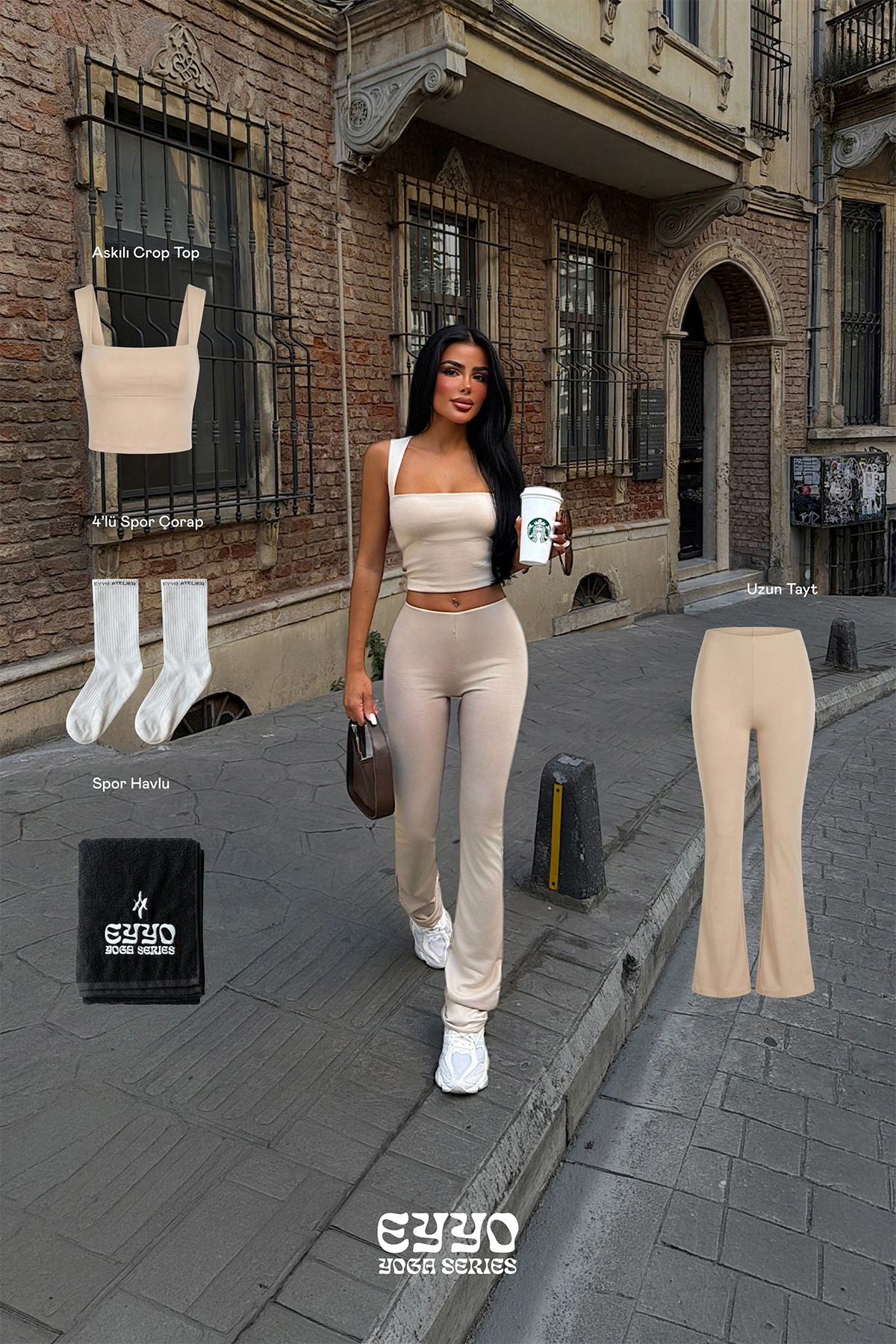 Bej Solis 4 Li Yoga Set