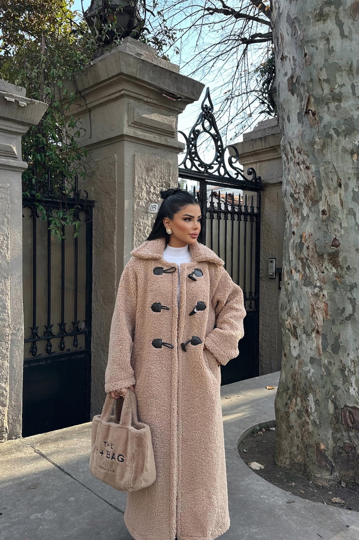 Bej Teddy Cep Detay Kaban ATE-0551 - EYYO