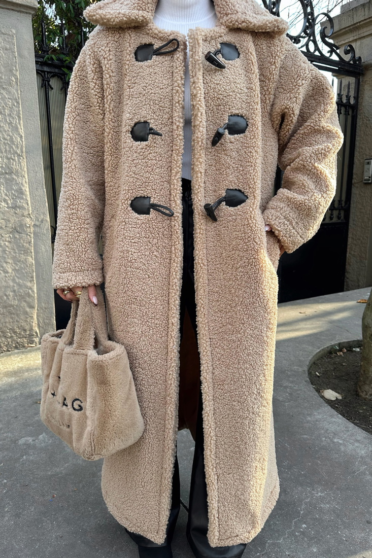 Bej Teddy Cep Detay Kaban ATE-0551 - EYYO